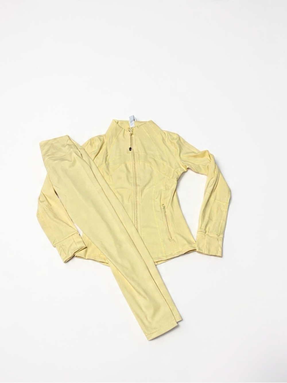 Lululemon Buttercream Define Jacket and Pants Set Size 4